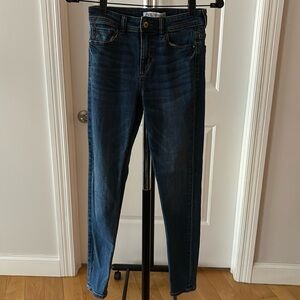 Zara dark wash skinny jeans